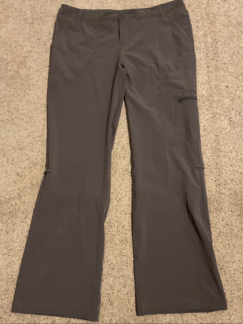 REI Girls Cargo Pants in Gray